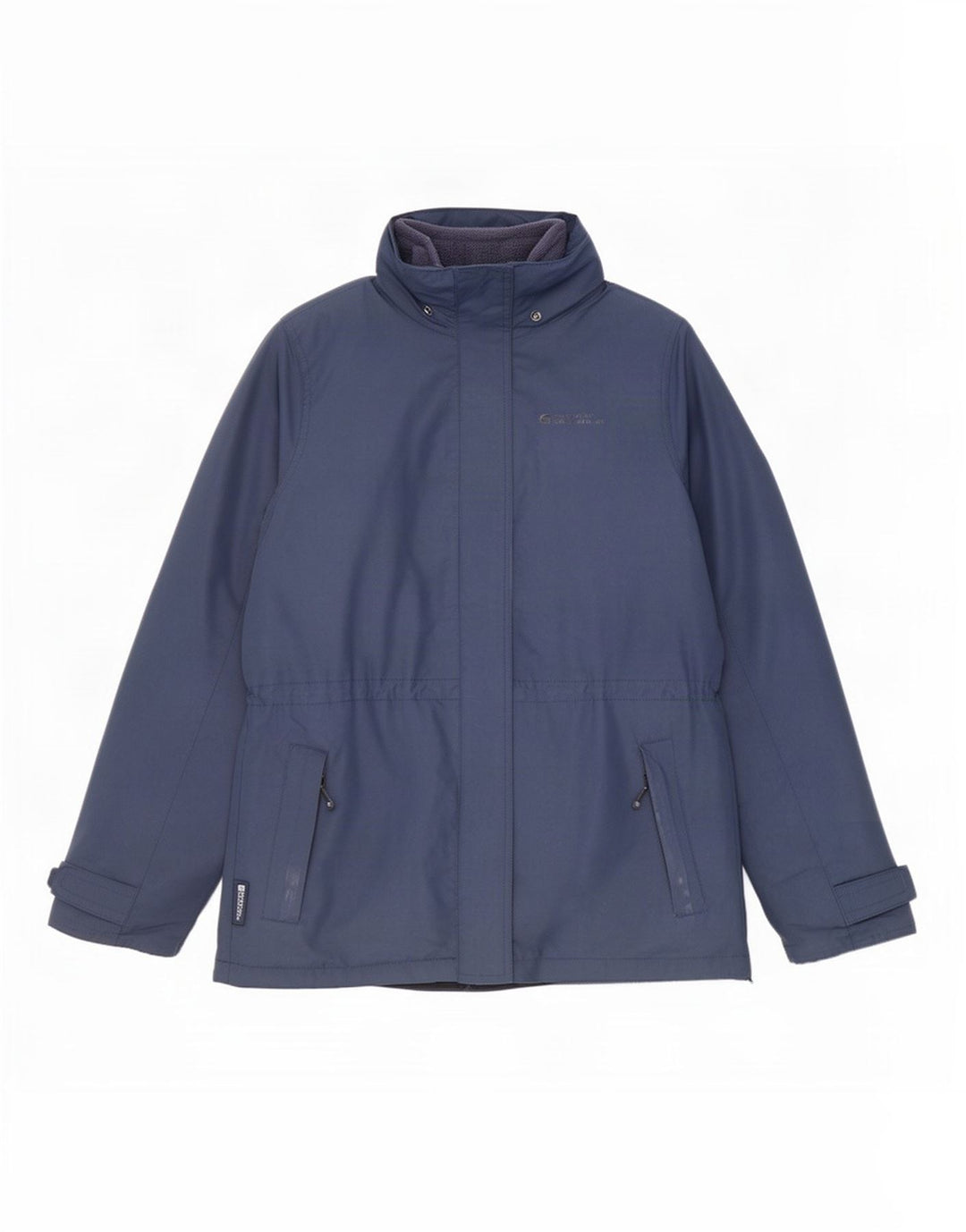 Mountain Warehouse Veste coupe-vent à capuche pour femme UK 10 Small Bleu marine