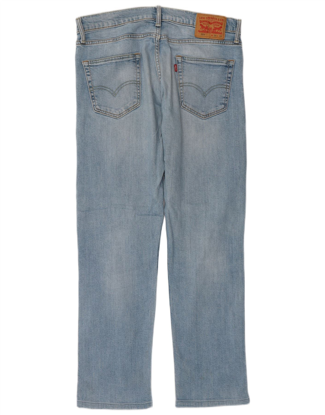 Levi's Jean Droit 504 Homme Bleu W33 L32 Coton