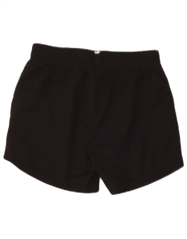 Puma Short de Sport Fille 13-14 Ans Noir Polyester