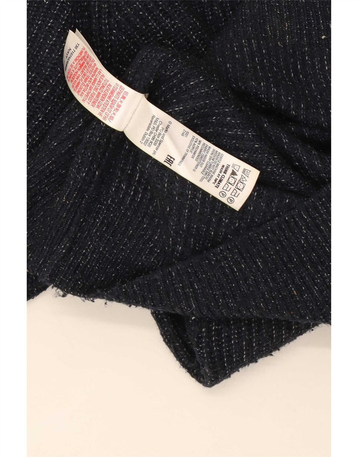 Marks & Spencer Pull ras du cou pour homme XL Bleu marine Polyamide