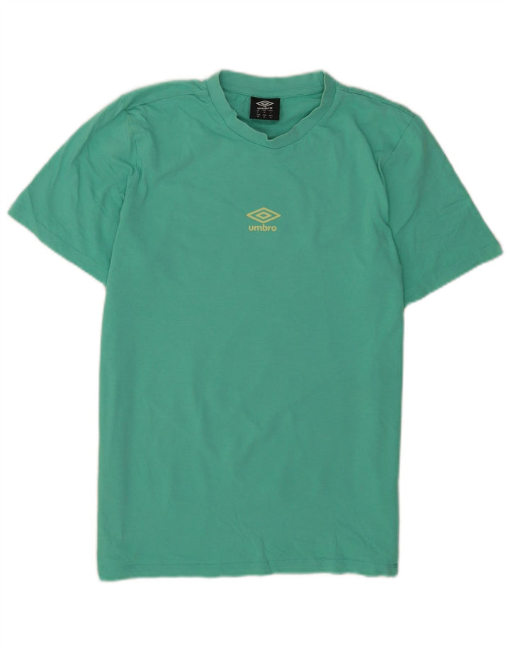 Umbro T-Shirt Graphique Homme Vert Moyen Coton