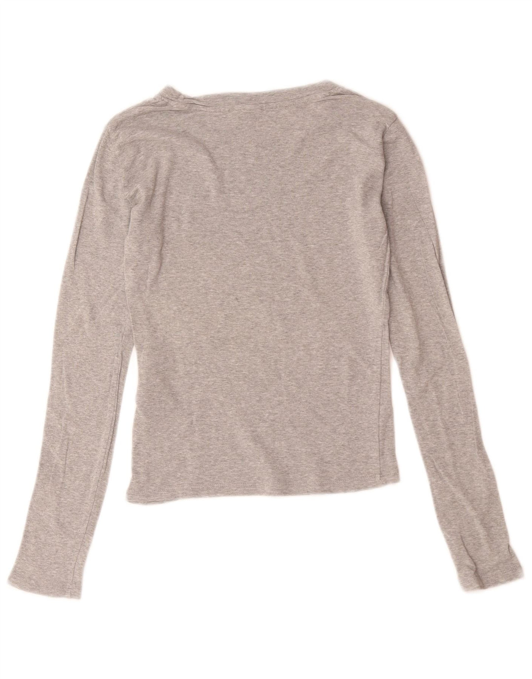 Levi's Top Manches Longues Femme UK 2 2XS Gris Coton