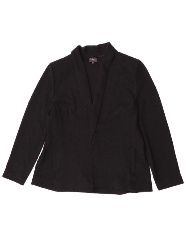 Marks & Spencer Veste blazer ouverte pour femme UK 20 2XL Noir Polyester