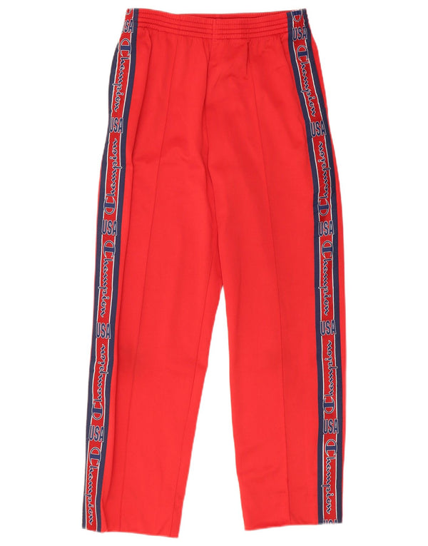 Champion Pantalon De Survêtement Graphique Fille 13-14 Ans XL Rouge Colorblock