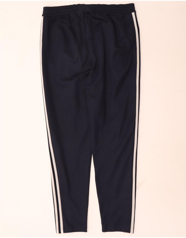 Adidas Pantalon de survêtement pour homme Large Bleu marine Polyester