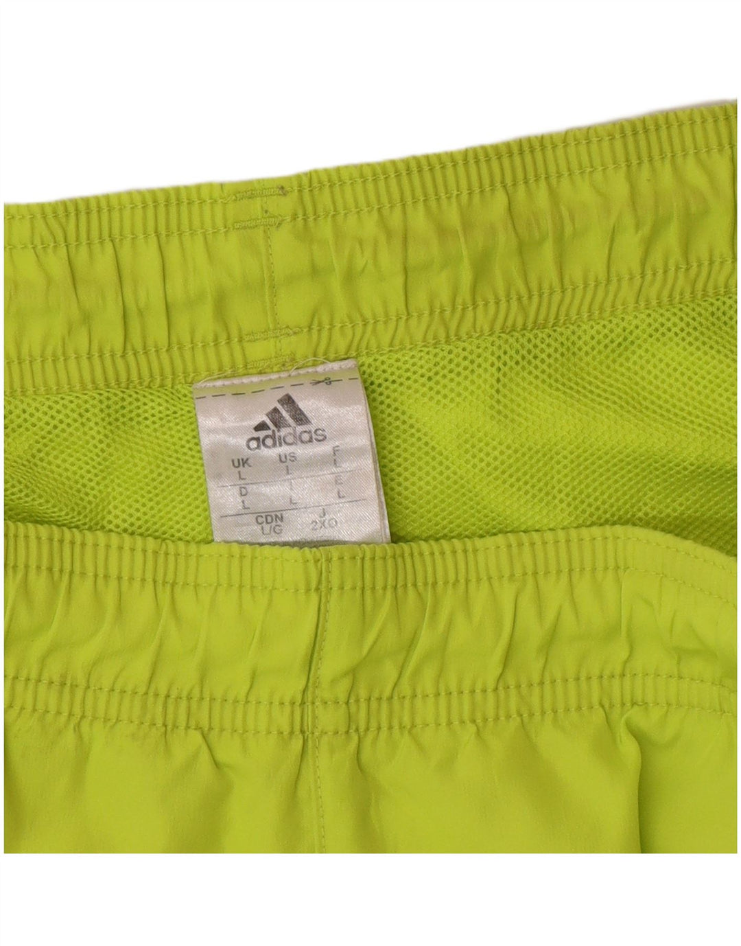Adidas Short de sport pour homme Large Vert Polyester