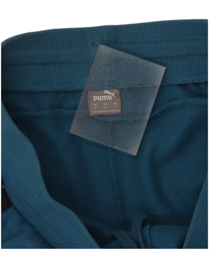Puma Pantalon de Survêtement Graphique Homme Bleu Colorblock Small