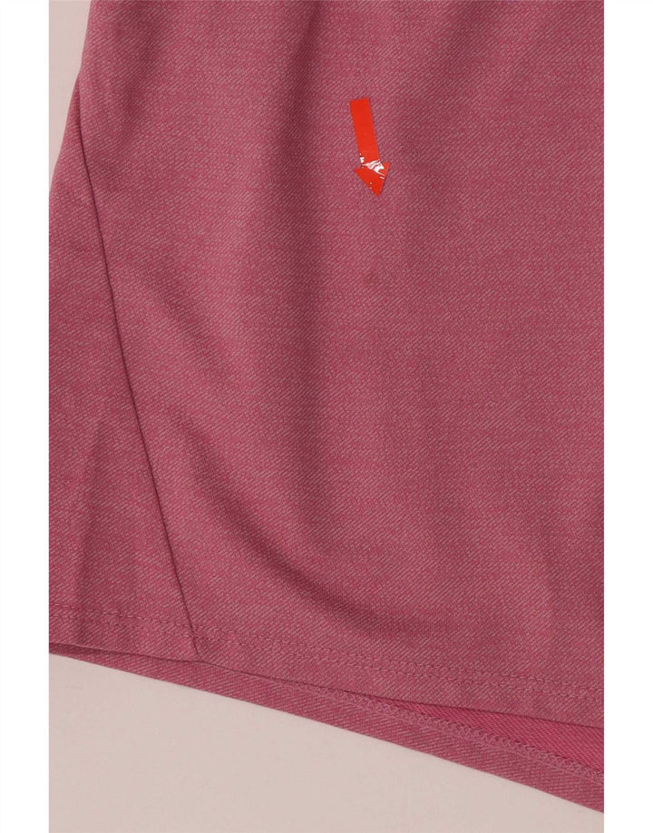Nike Short de sport Dri Fit pour femme UK 14 Rose moyen Polyester