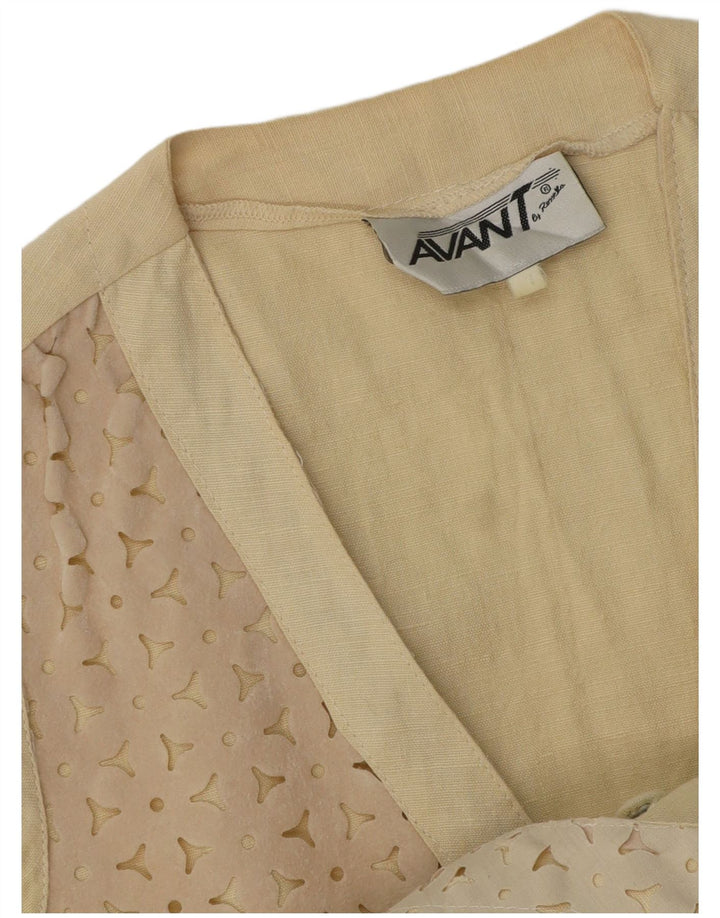 Avant Gilet Femme UK 14 Beige Moyen