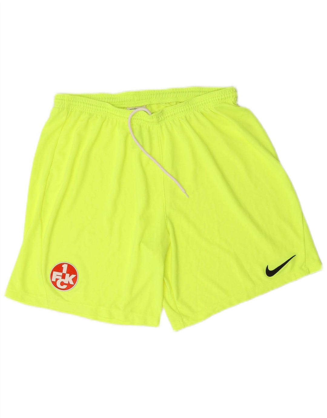 Nike Short de sport graphique pour homme XL Jaune Polyester