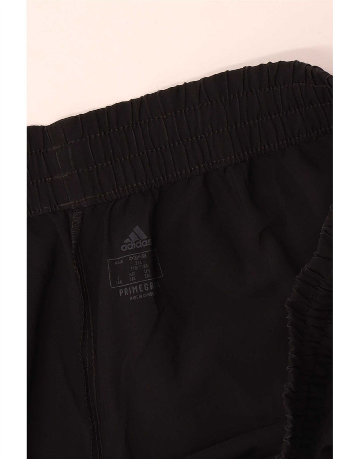 Adidas Short de sport graphique pour homme 2XL Noir Polyester