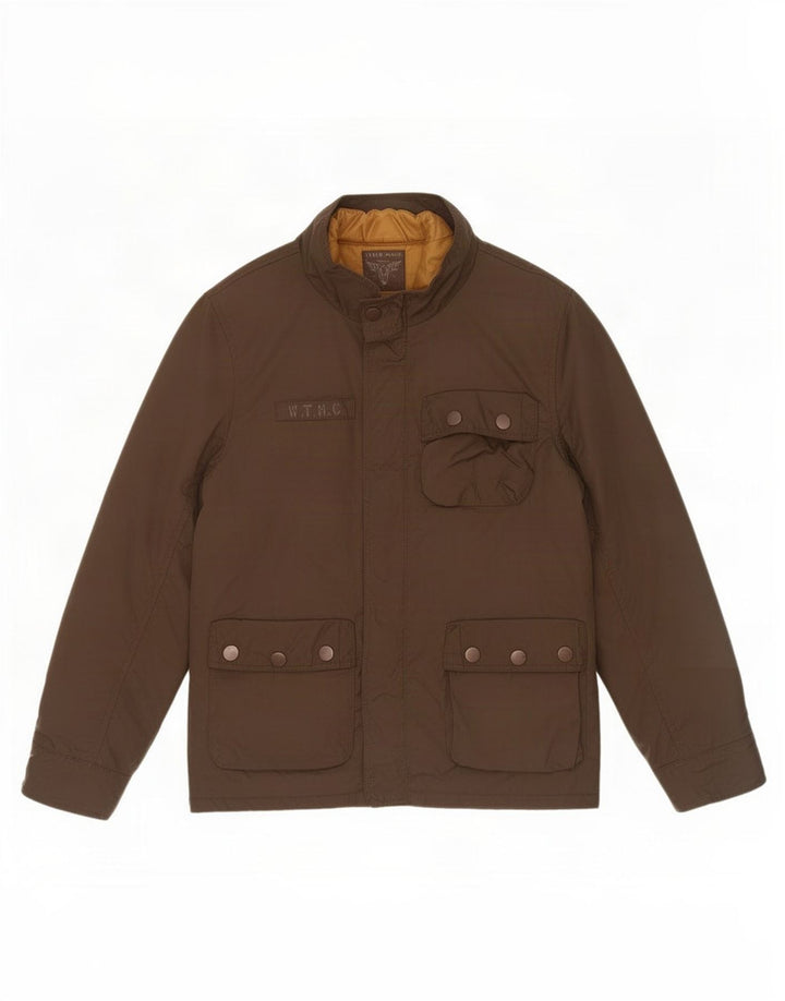 Veste Utility Zara Garçon 11-12 ans Nylon Marron