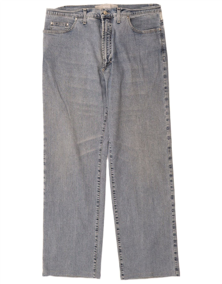 Versace Femme Jean droit W34 L31 Bleu
