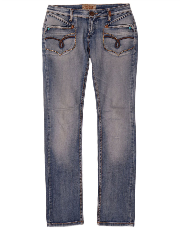 Phard Jean Slim Femme W28 L33 Bleu Coton