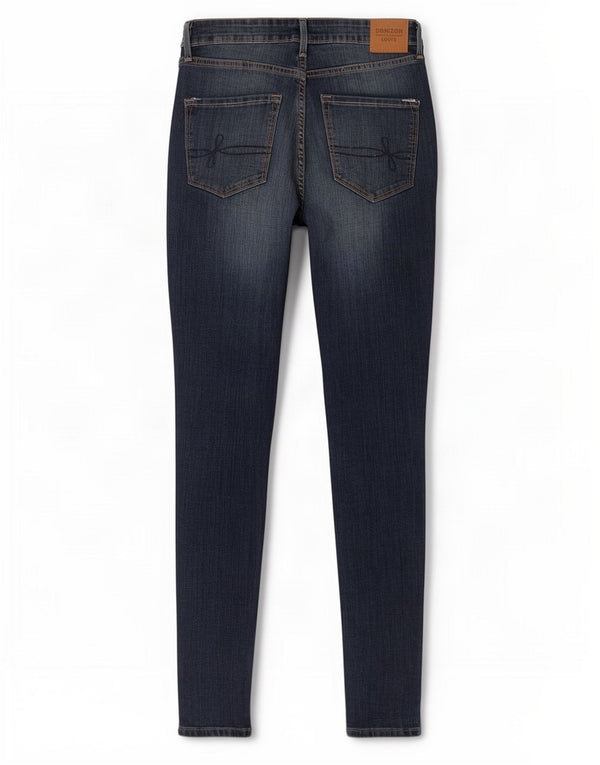 Levi's Jean Skinny Taille Haute Denizen Femme US 8 Medium W29 L30 Bleu Marine