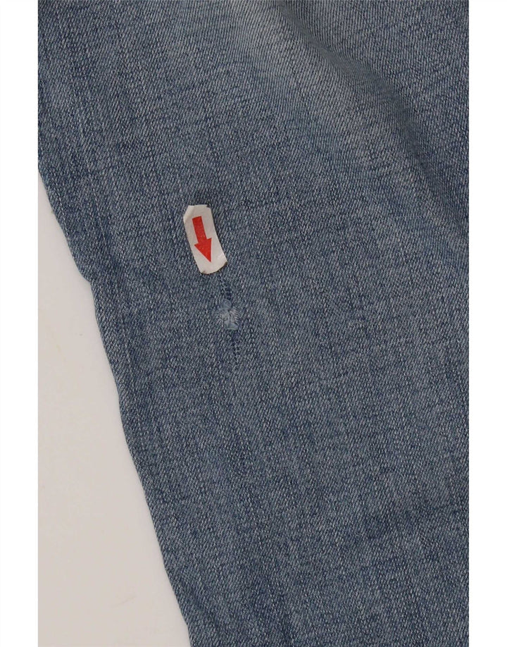BACI & ABBRACCI Jean Slim Femme IT 44 Moyen W28 L28 Bleu Coton