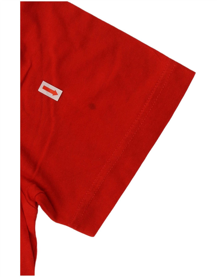 ADIDAS T-Shirt Graphique Homme Petit Rouge Coton