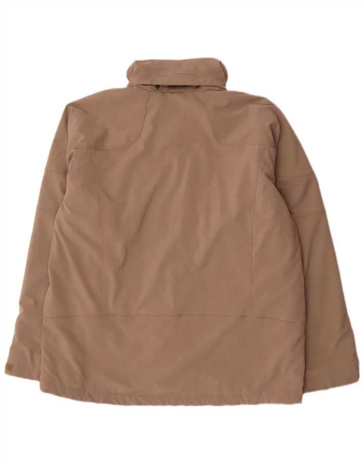 Columbia Veste coupe-vent pour homme UK 40 Large Beige Polyester