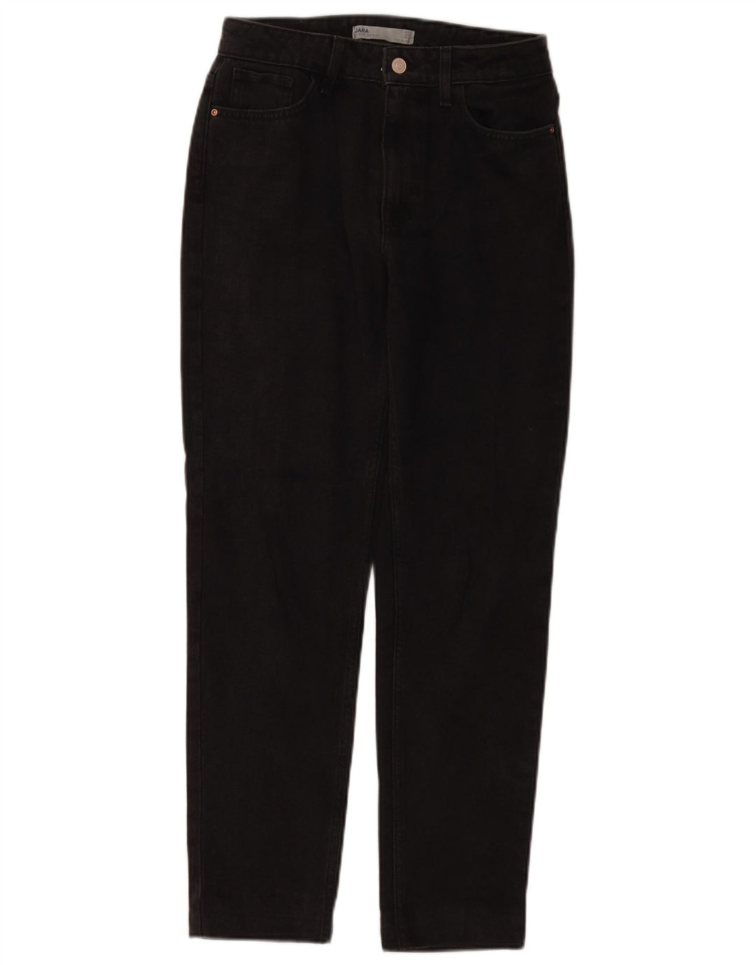 ZARA Jean fuselé pour femme EU 34 2XS W24 L28 Noir