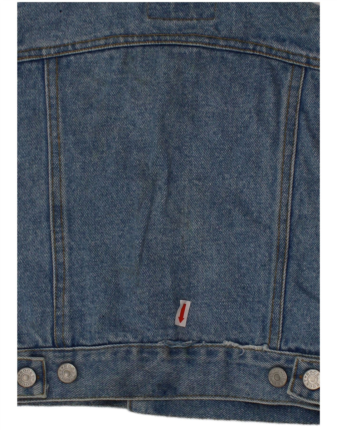 ROCKY Gilet en Jean Garçon 3-4 Ans Bleu Coton