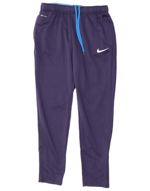 Pantalon de survêtement Nike Dri Fit pour hommes, grand, bleu marine, polyester