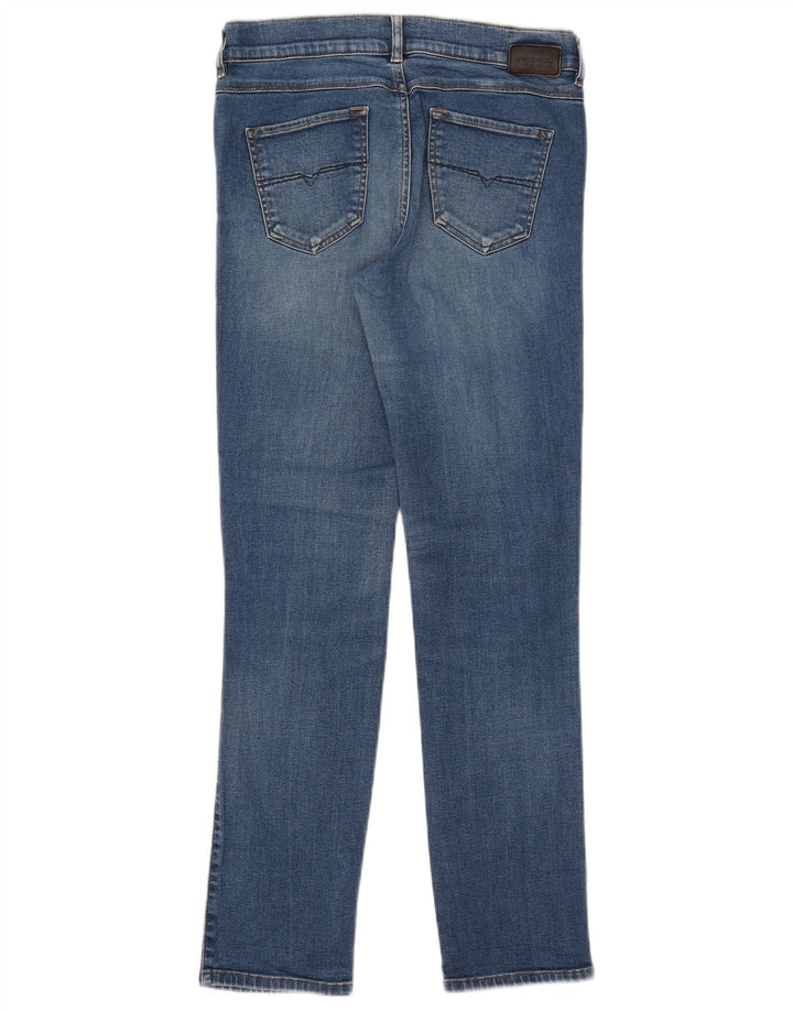 Diesel Femme Sandy Regular Slim Jean Droit W28 L29 Bleu Coton