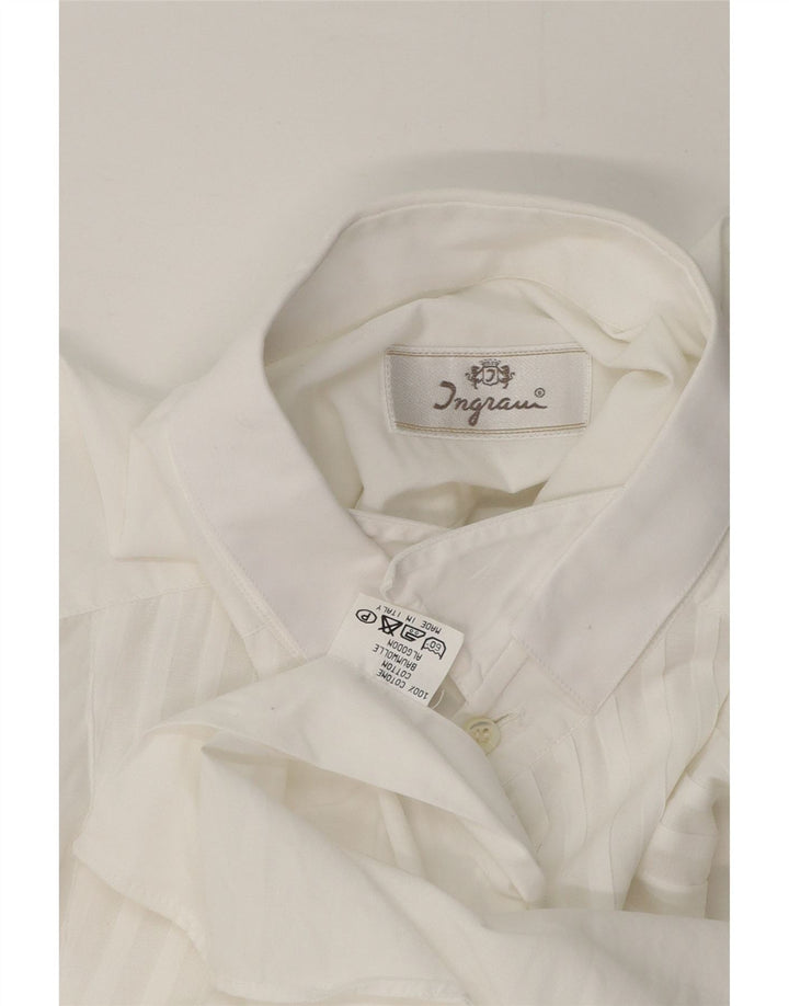 Ingram Chemise habillée Homme XL Blanc Coton