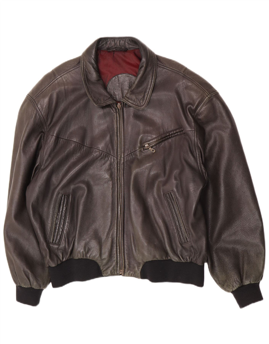 Veste en cuir homme Liberty IT 54 2XL cuir marron