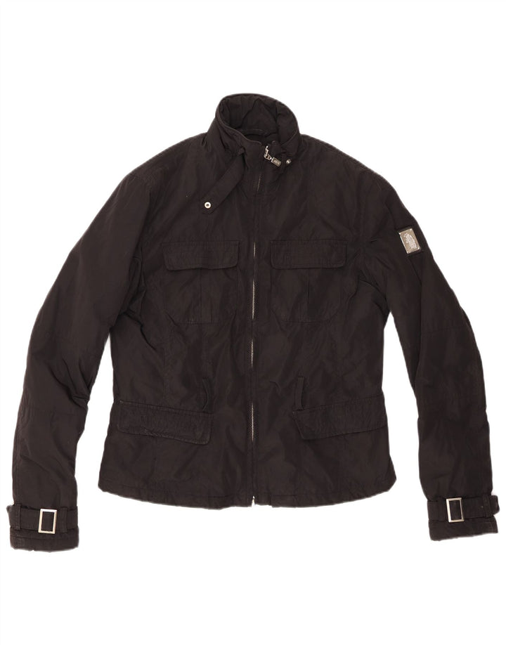 Refrigue Veste coupe-vent pour femme UK 12 Medium Noir Polyester