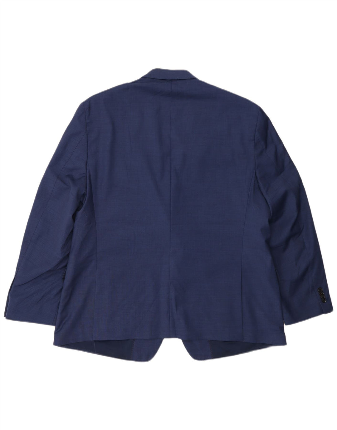 TOMMY HILFIGER Veste Blazer 2 Boutons Homme IT 50 Large Bleu Marine Laine
