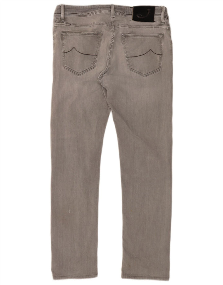 Jacob Cohen Jean Slim Homme W34 L30 Gris Coton