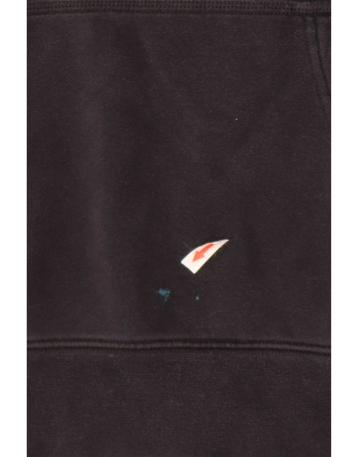 Nike Pull à capuche graphique pour homme Large Noir Polyester