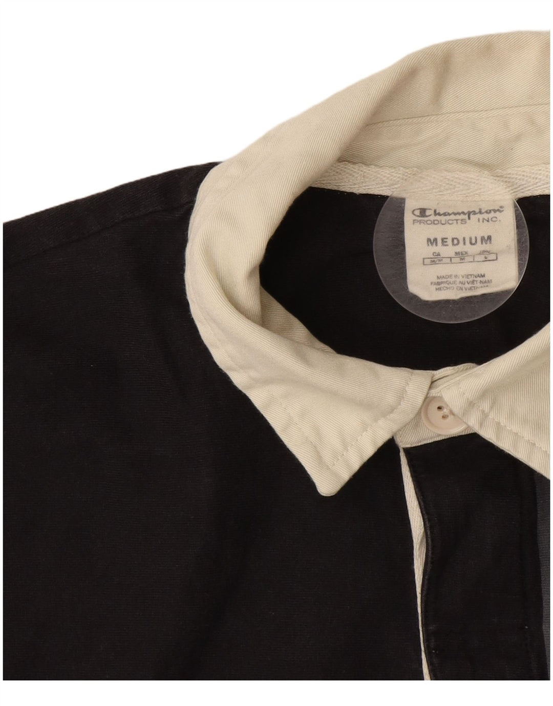 Champion Polo de Rugby à Manches Longues Homme Gris Moyen Colorblock