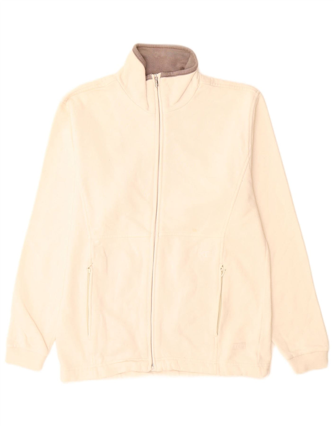 Champion Veste de survêtement pour homme Petit coton blanc
