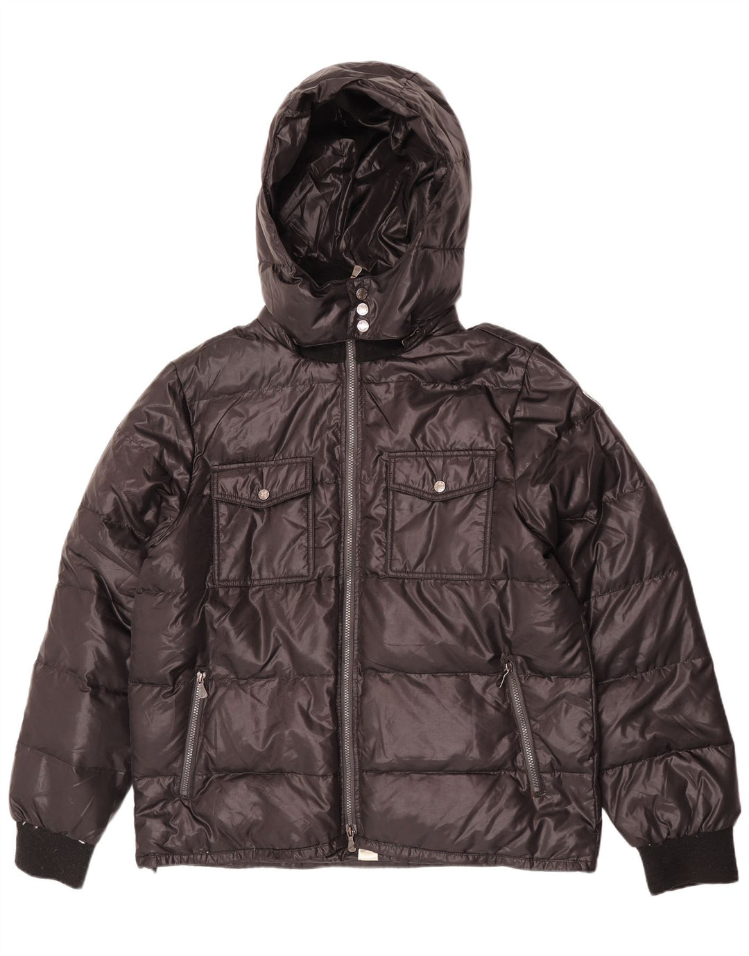 Lotto Veste matelassée à capuche pour homme UK 44 2XL Noir Polyester