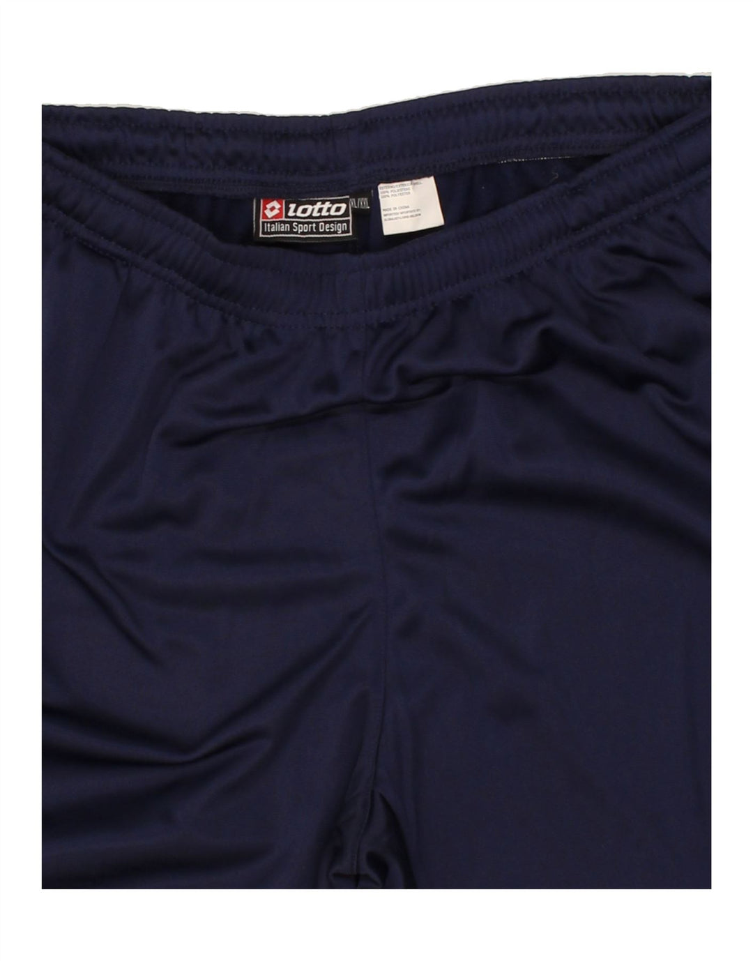 LOTTO Mens Tracksuit Trousers XL Navy Blue Polyester Vintage Lotto and Second-Hand Lotto from Messina Hembry 