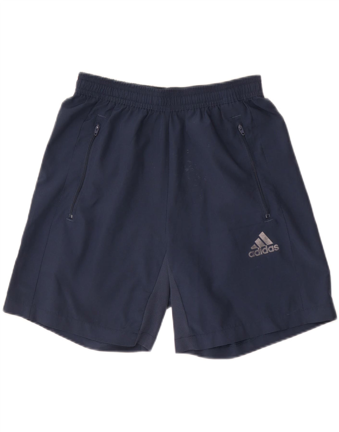 Adidas Short de sport Aeroready pour homme, petit, bleu marine, polyester