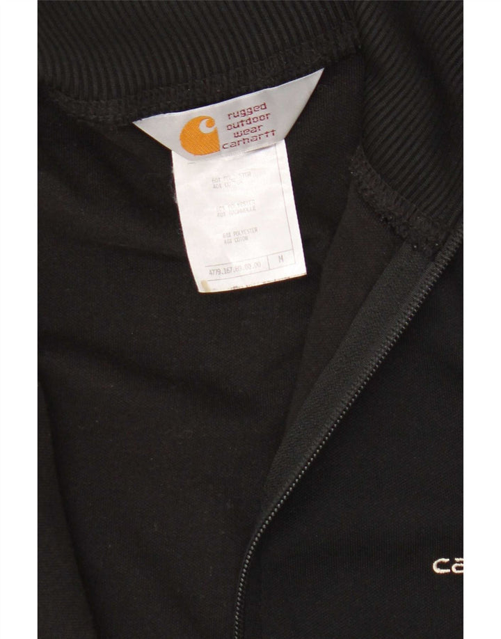 Carhartt Veste de survêtement pour femme UK 14 Medium Noir Polyester