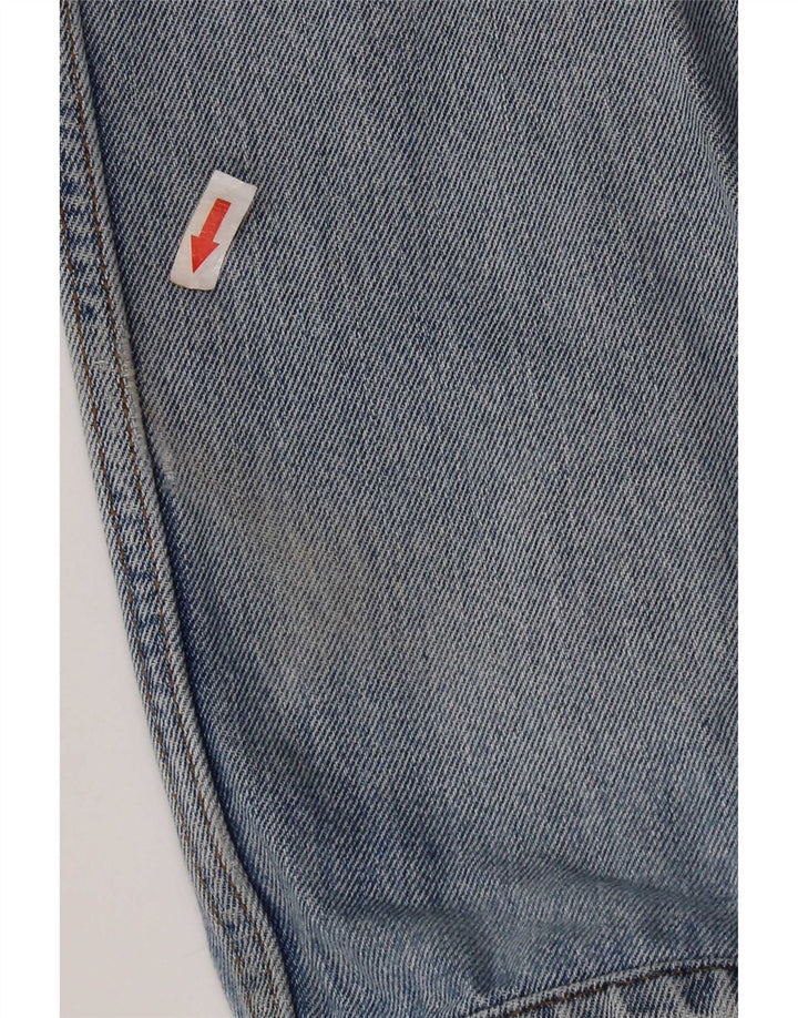 Levi's Jean Droit 505 Vieilli Homme W34 L28 Bleu Coton