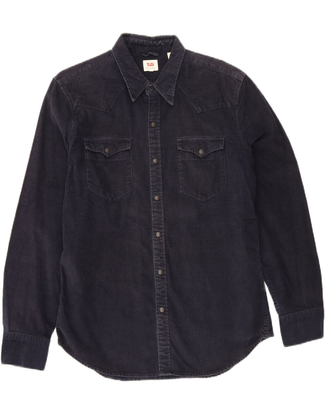 Levi's Chemise Velours Côtelé Large Homme Bleu Marine Coton