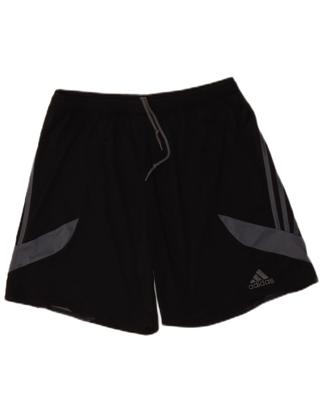 Adidas Short de sport Climalite pour homme en polyester color block Noir Taille L