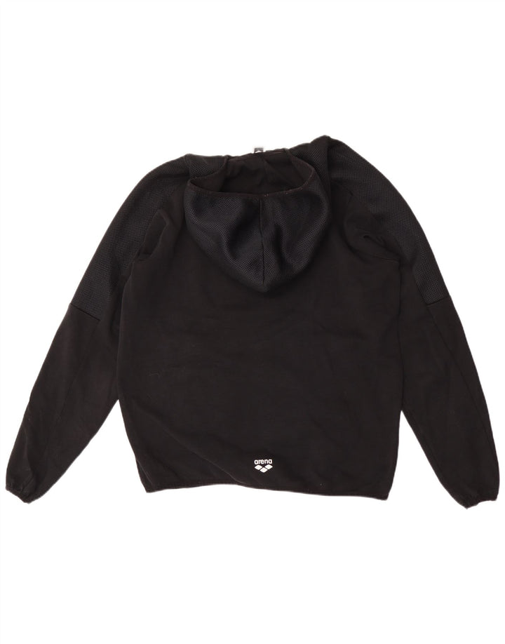 Arena Pull à Capuche Homme Noir Moyen