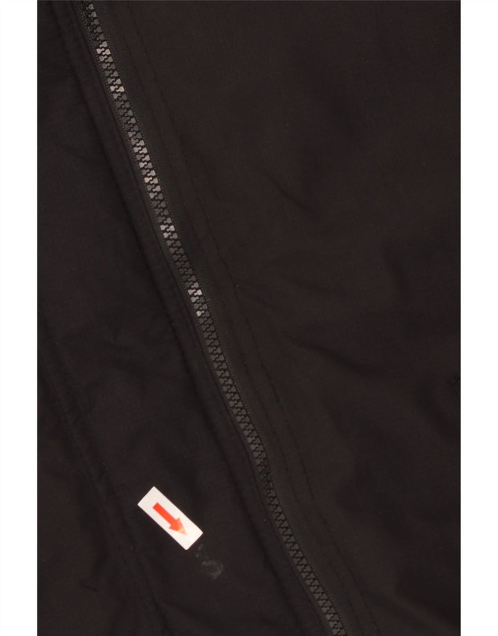Superdry Veste coupe-vent graphique pour femme UK 14 Noir moyen