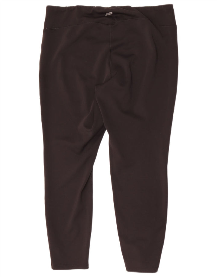 New Balance Leggings Femme UK 20 2XL Noir Polyester