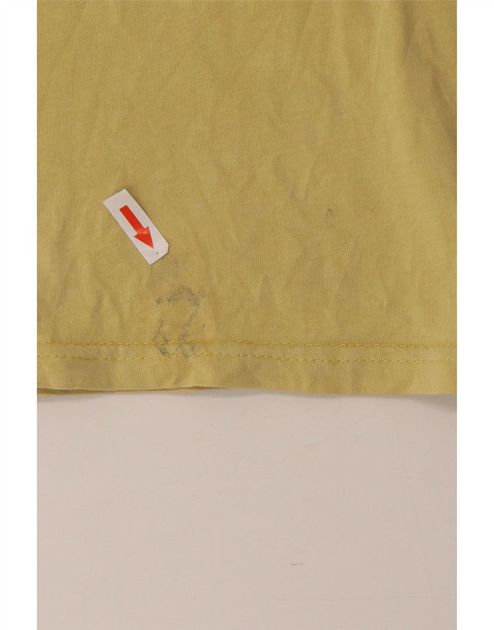 Volcom T-Shirt Graphique Haut Jaune Moyen Coton Homme