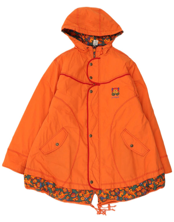 Canda Parka à capuche pour fille 12-13 ans Orange Polyester