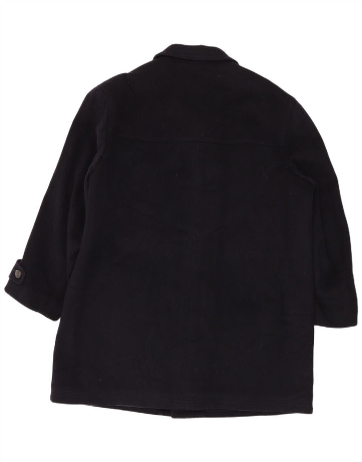 Rehbochloden Manteau Homme EU 58 4XL Bleu Marine Laine