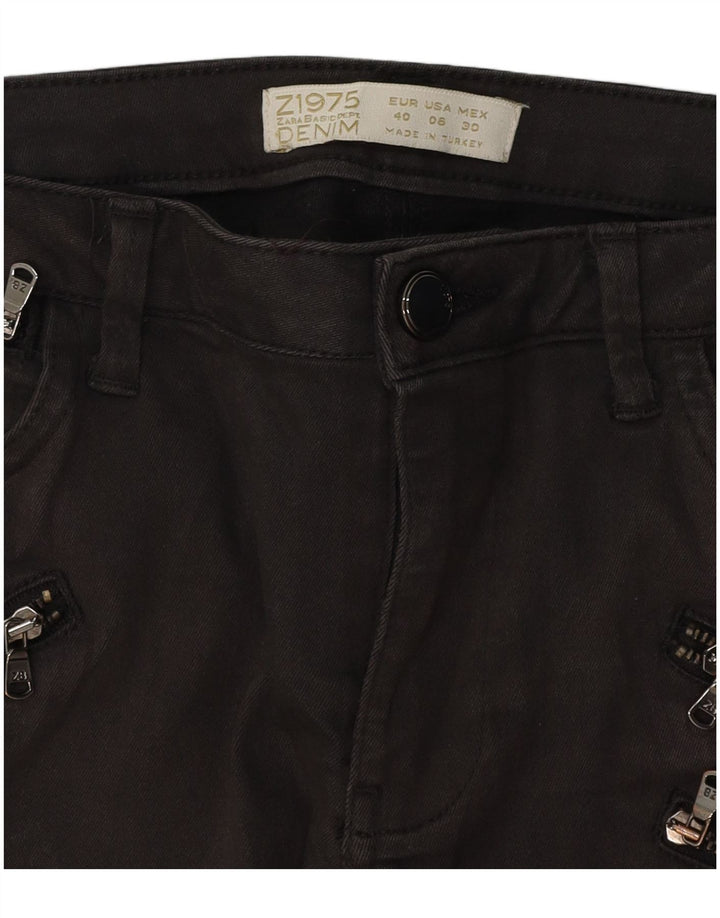 Zara Jean skinny femme EU 40 Medium W30 L29 Gris