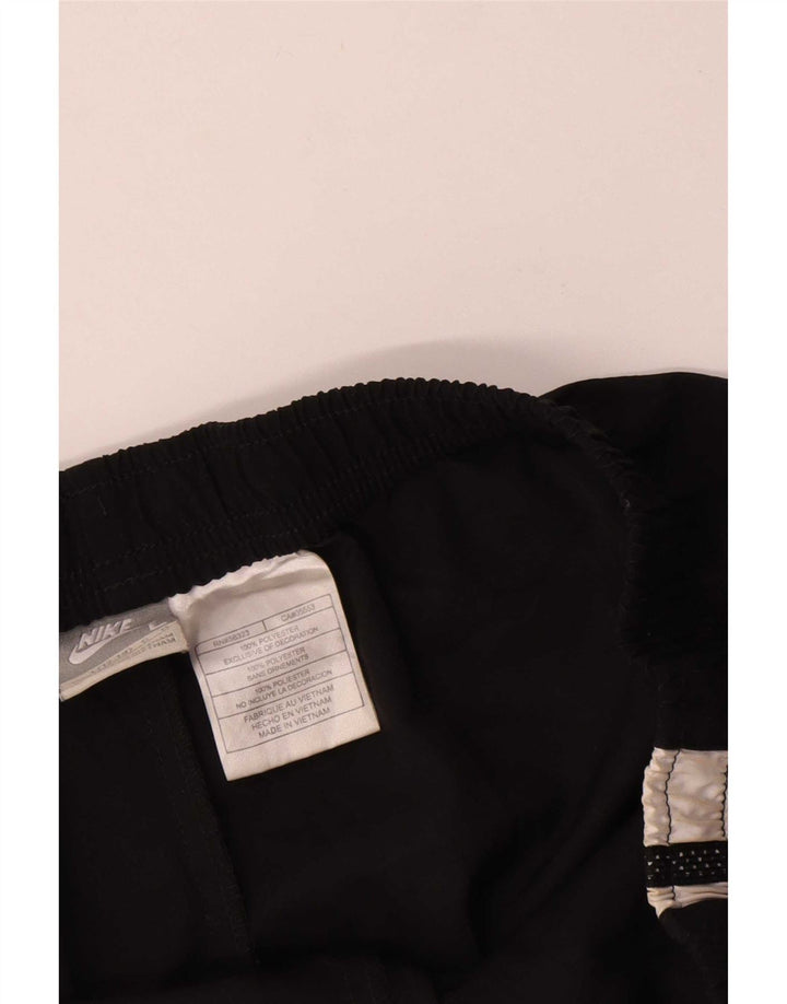 Nike Short de sport pour femme US 12/14 Large Noir Colorblock Polyester
