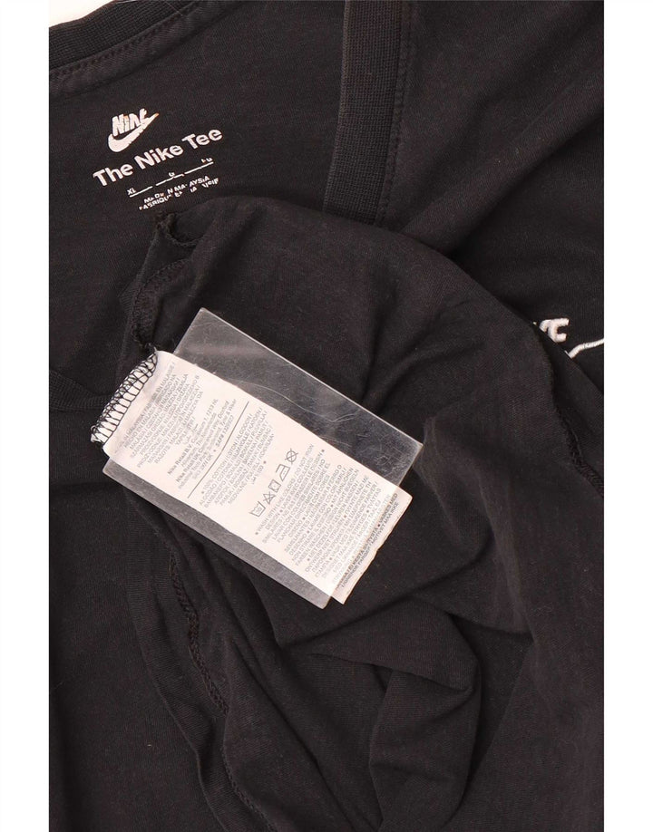 Nike T-Shirt Homme Haut XL Noir Coton